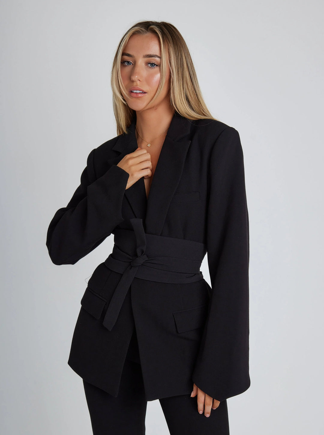 Blazer femme | Coupe ceinturée à la taille 0