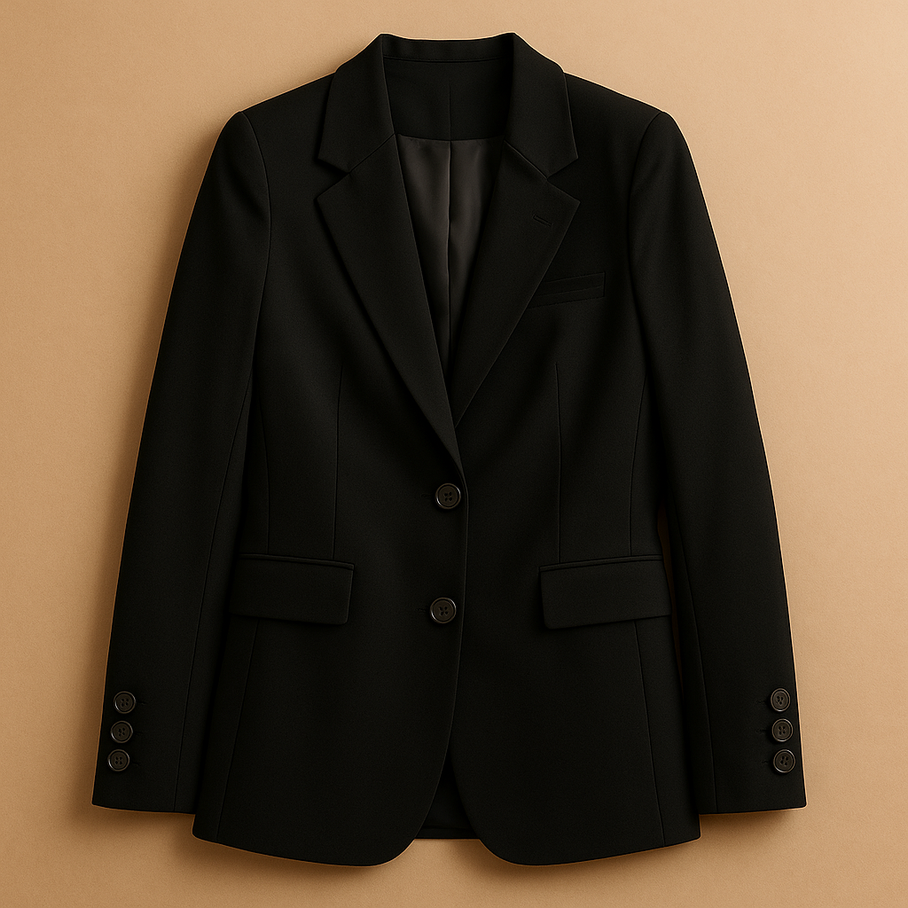 Blazer pour femme | Blazer long à boutons avec col classique