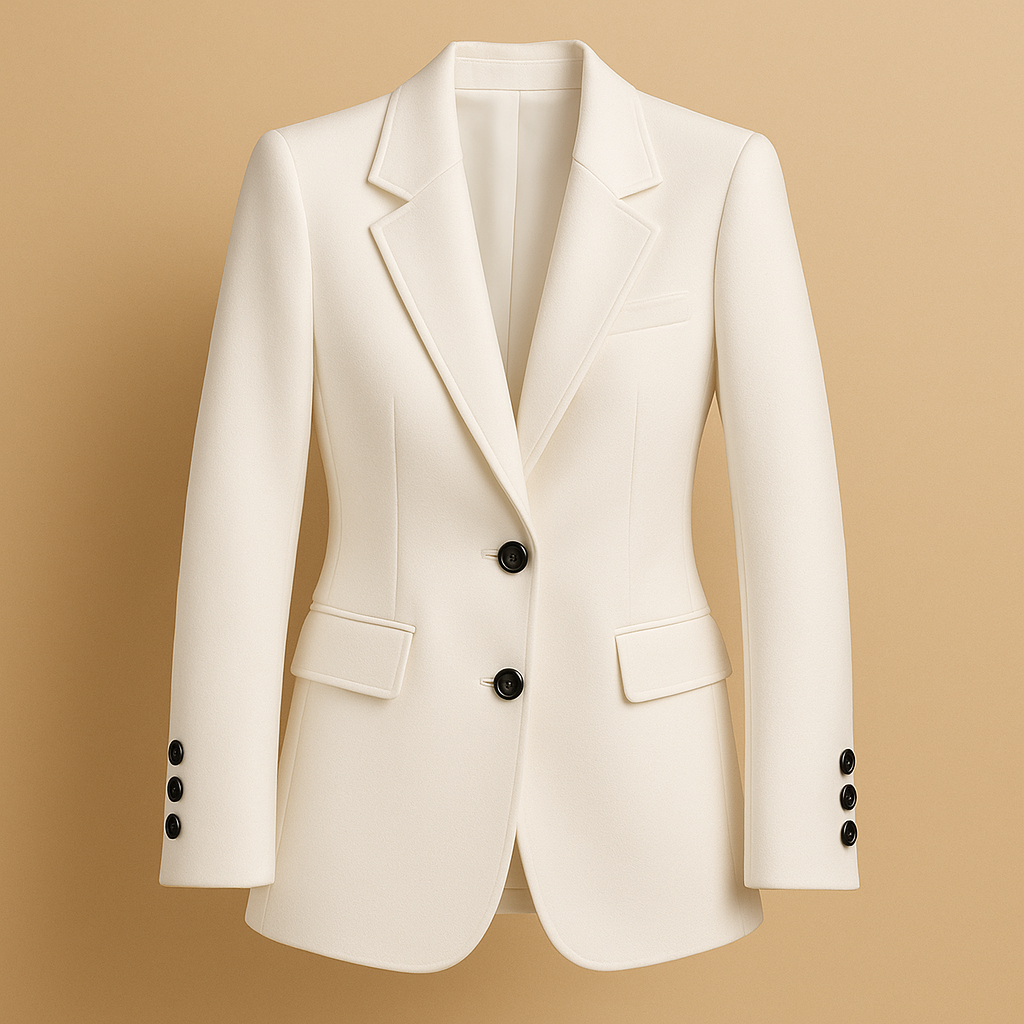 Blazer pour femme | Blazer long à boutons avec col classique