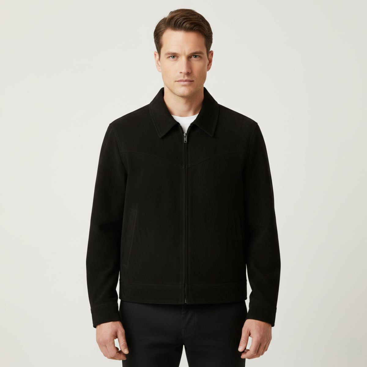 Blouson bomber homme manches longues usage quotidien extérieur