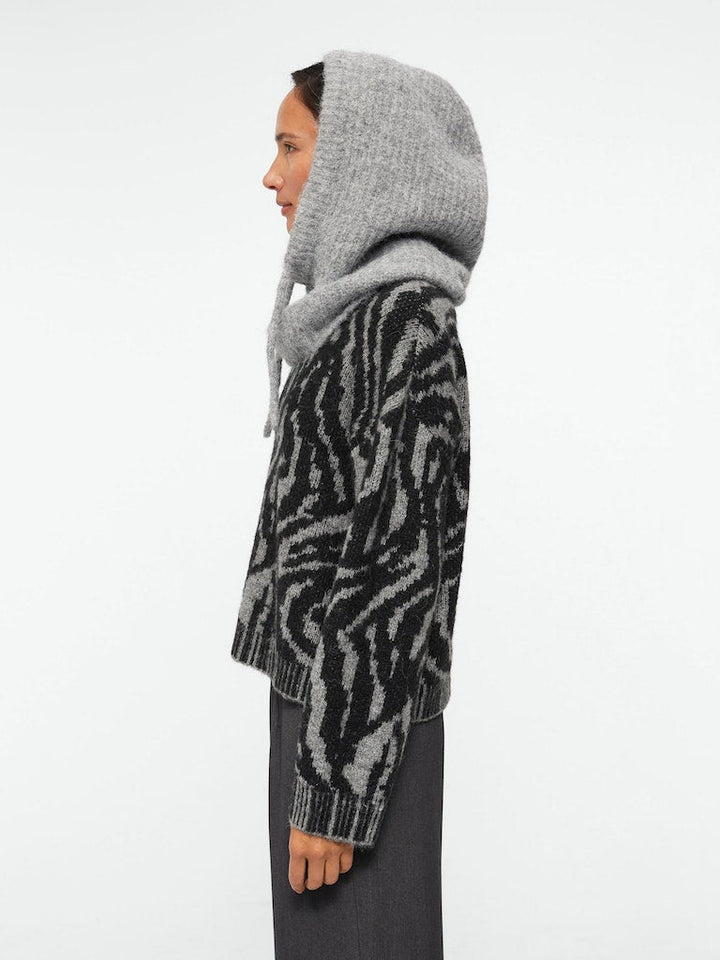 Bonnet à capuche pour femme | Modèle tricoté avec capuche cousue 6