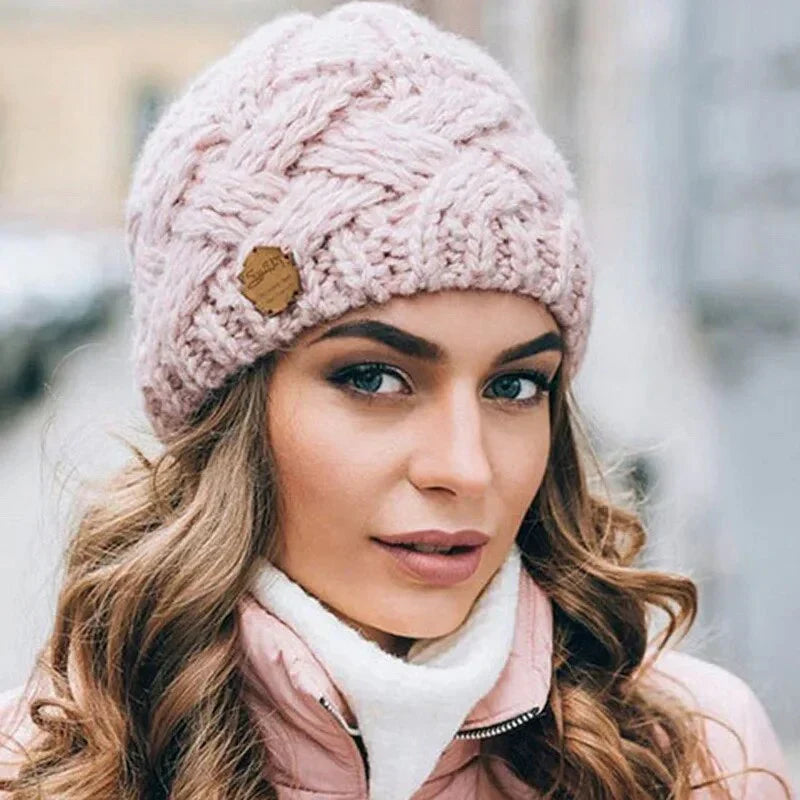 Bonnet en maille pour femme | Coupe élastique 1