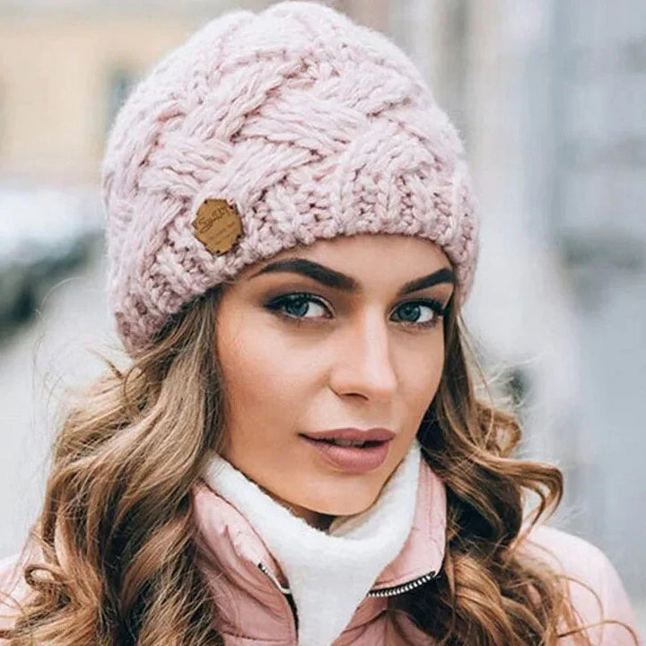 Bonnet en maille pour femme | Coupe élastique 1
