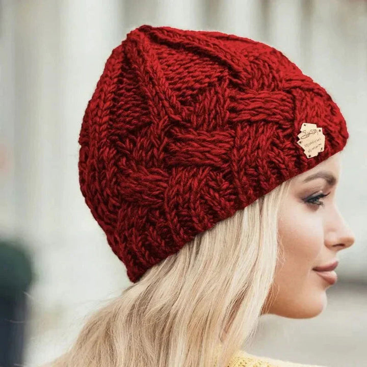 Bonnet en maille pour femme | Coupe élastique 3