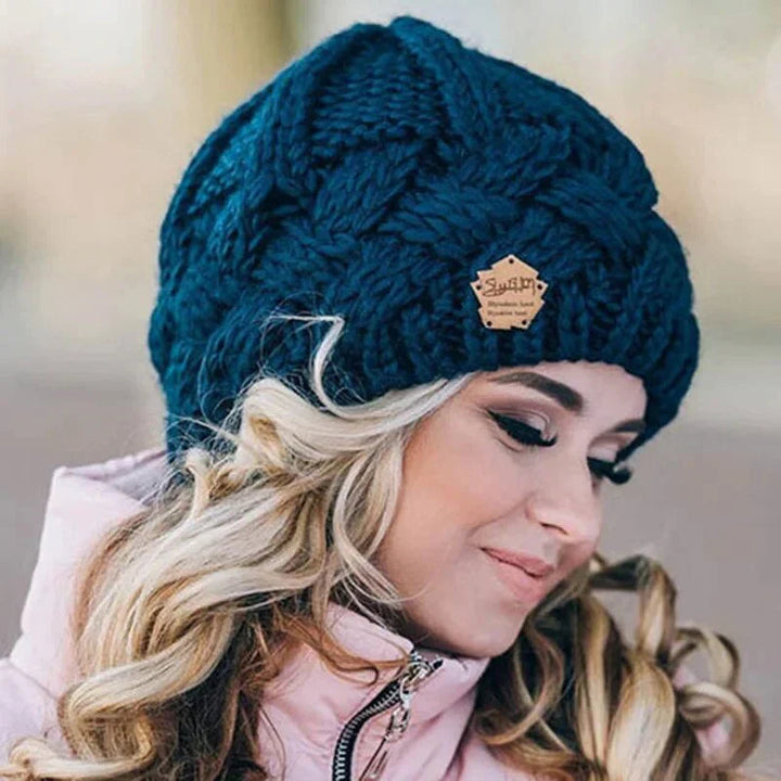 Bonnet en maille pour femme | Coupe élastique 5