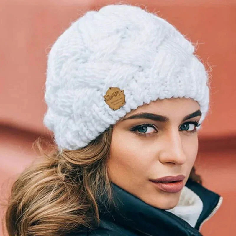 Bonnet en maille pour femme | Coupe élastique 6