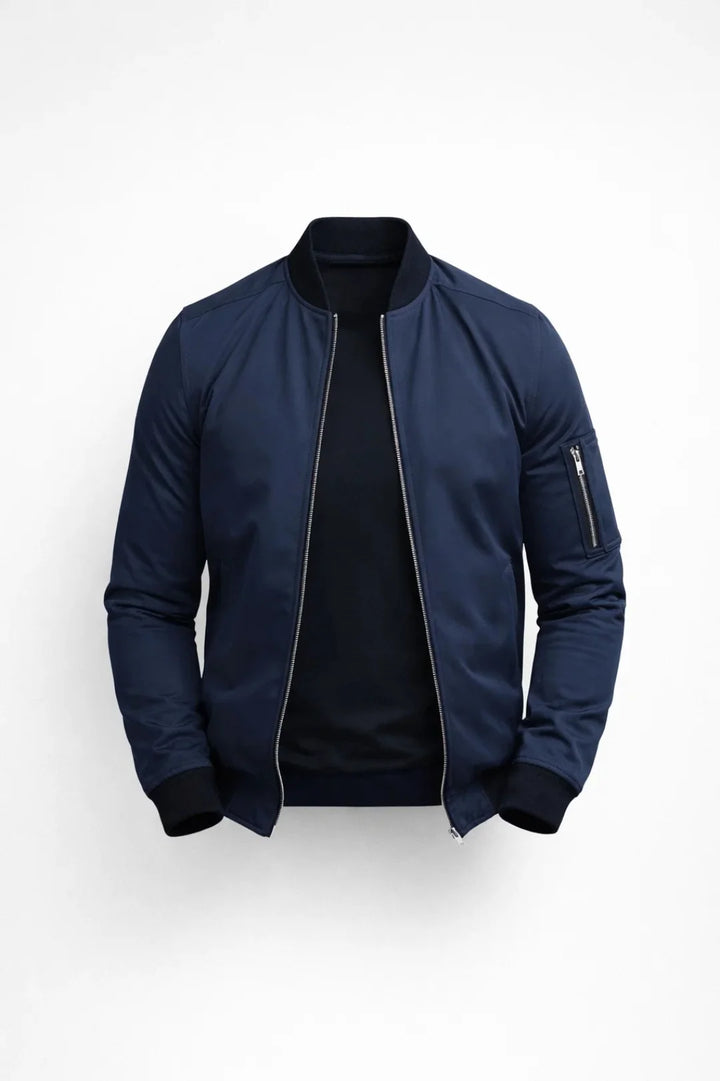 Boreal Blouson Homme | Veste Légère Bomber Col Teddy Zippé 1