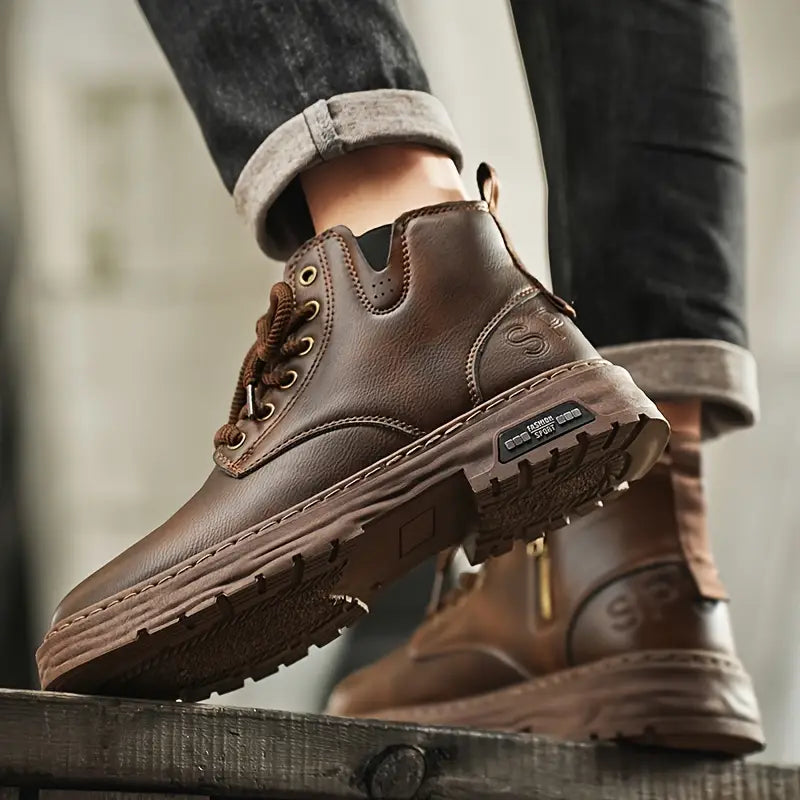 Bottes Imperméables Kian – Chaussures Homme Robustes pour Randonnée et Aventures Urbaines 1