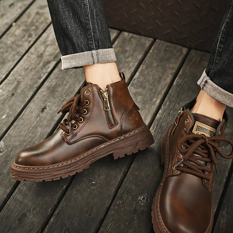 Bottes Imperméables Kian – Chaussures Homme Robustes pour Randonnée et Aventures Urbaines 3