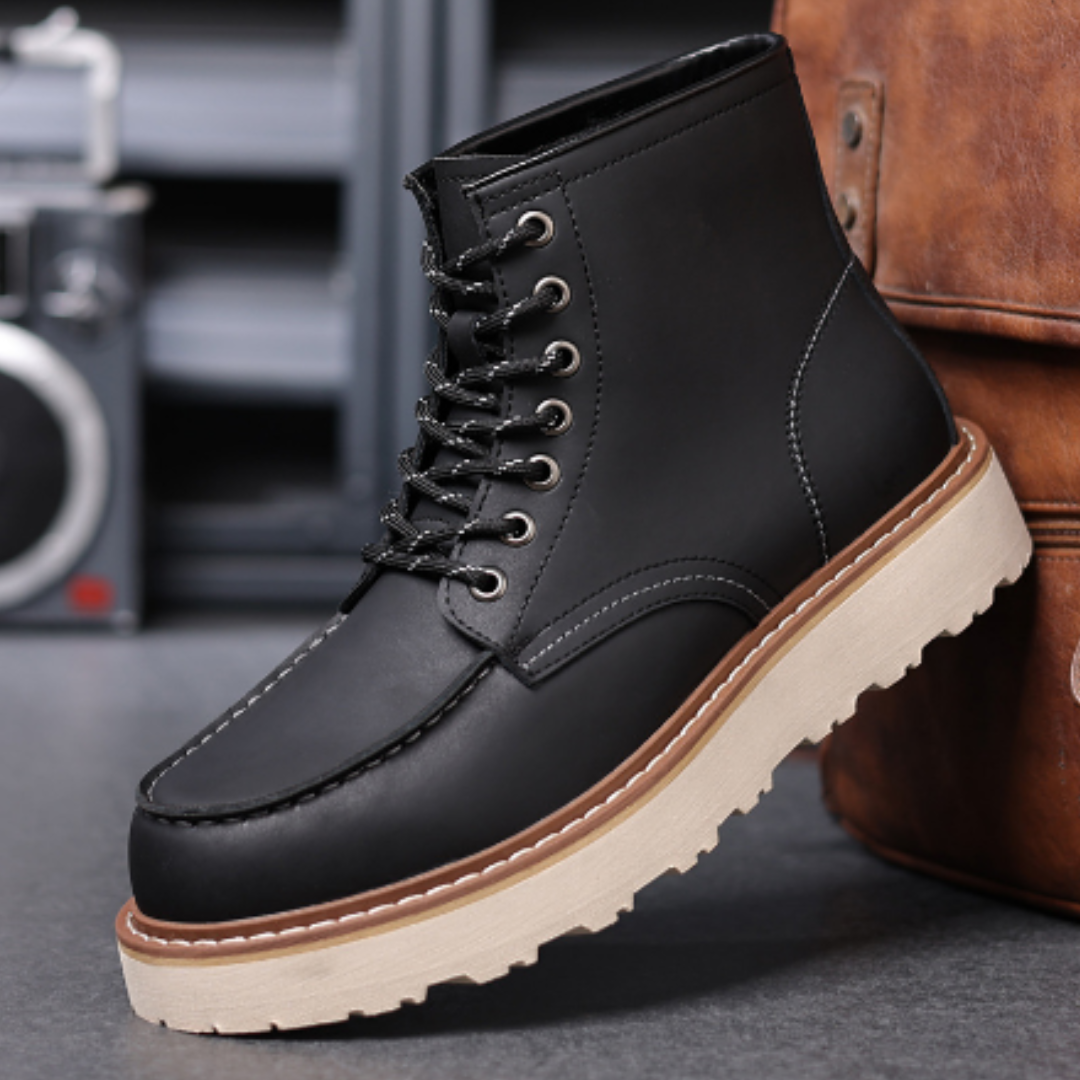 Bottes d’hiver isolées pour homme | Chaussures montantes robustes