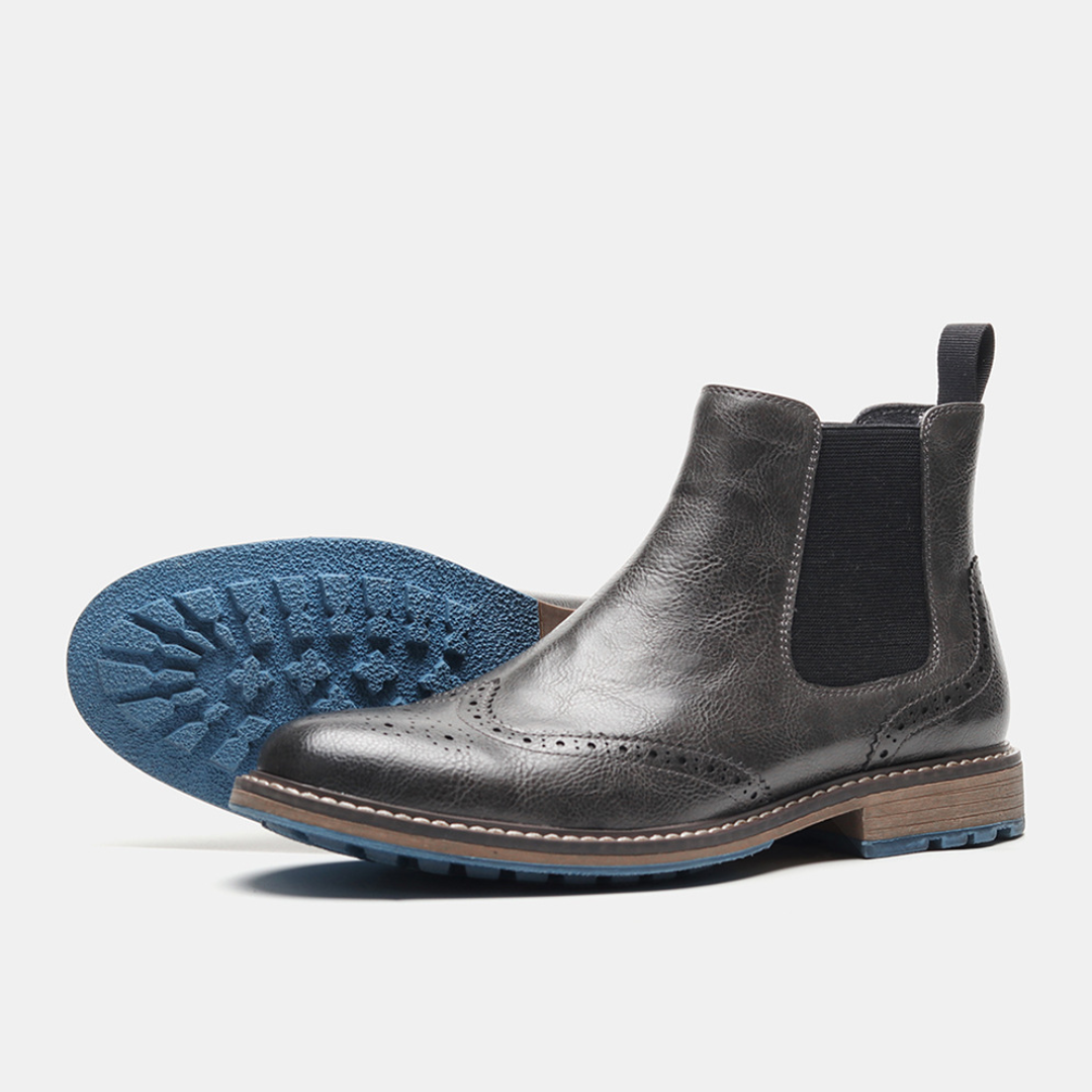 Bottines Chelsea homme à Bout arrondi 2