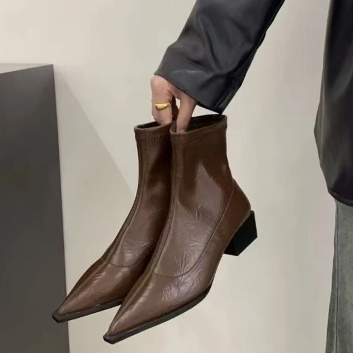 Bottines à Bout Pointu pour Femme | Chic, Élégantes & Toute Saison 3