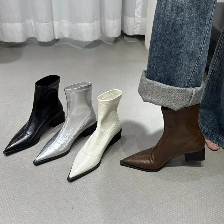 Bottines à Bout Pointu pour Femme | Chic, Élégantes & Toute Saison 5