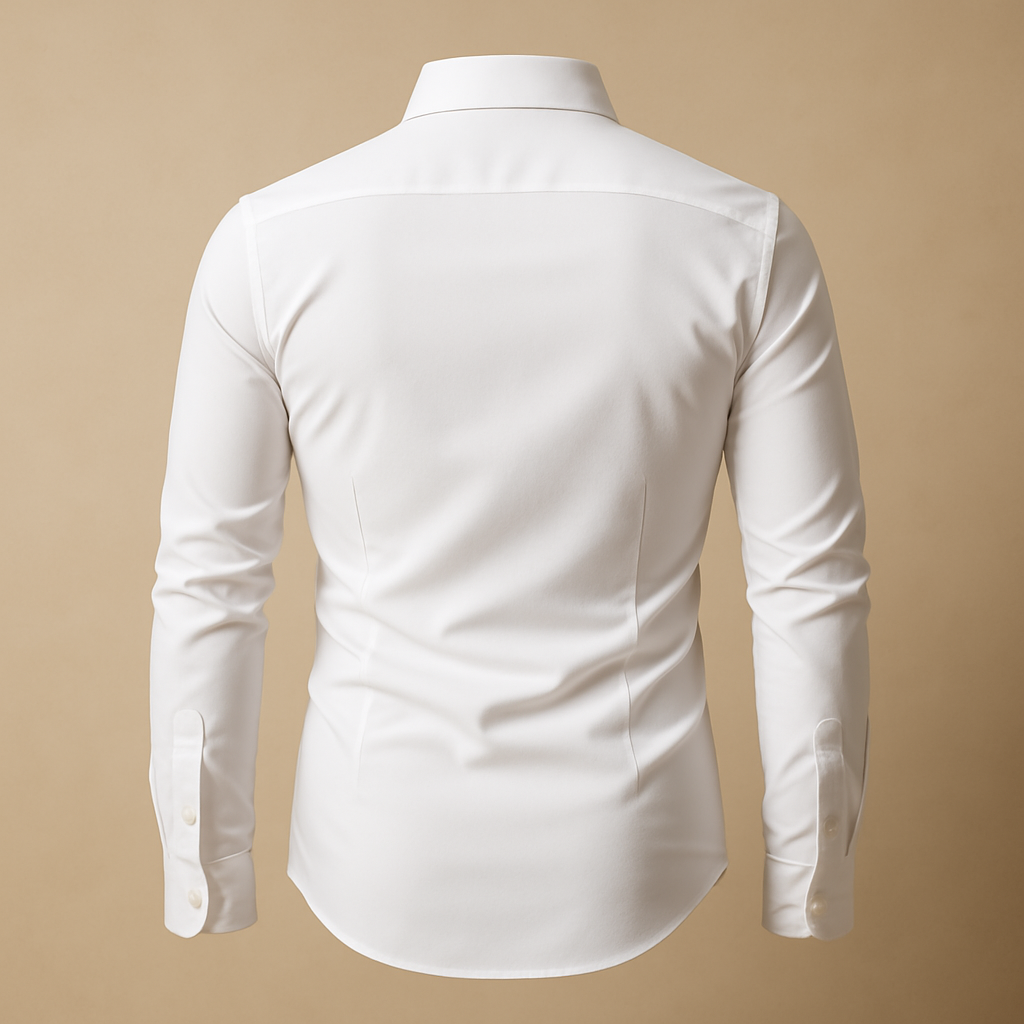 Chemise pour homme | Haut classique à manches longues ajusté