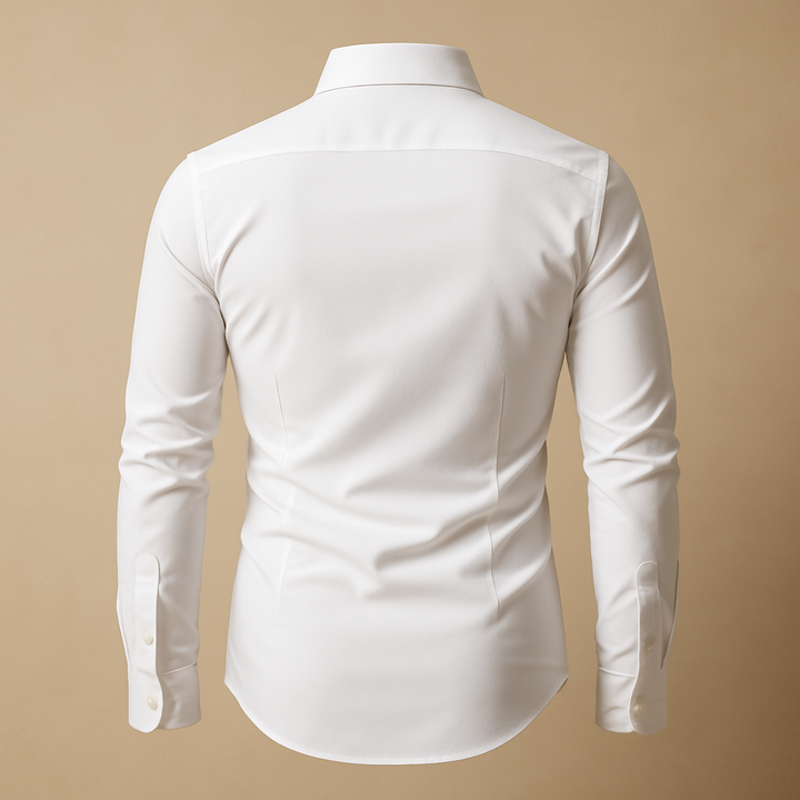 Chemise pour homme | Haut classique à manches longues ajusté