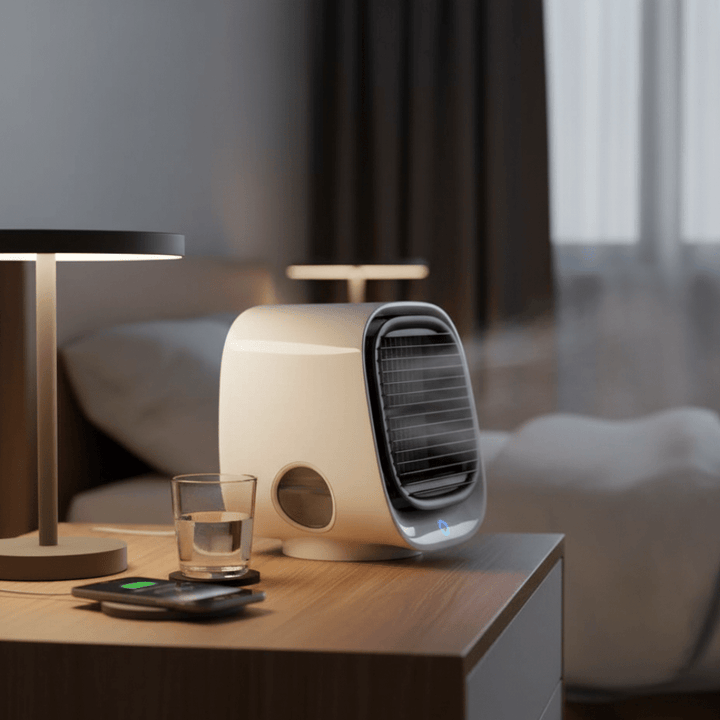 CLIMAONE DUO COOL - Rafraîchisseur d'air et humidificateur 2 en 1 - pièce compacte et fraîche grâce à une circulation d'air et un taux d'humidité agréables. 0