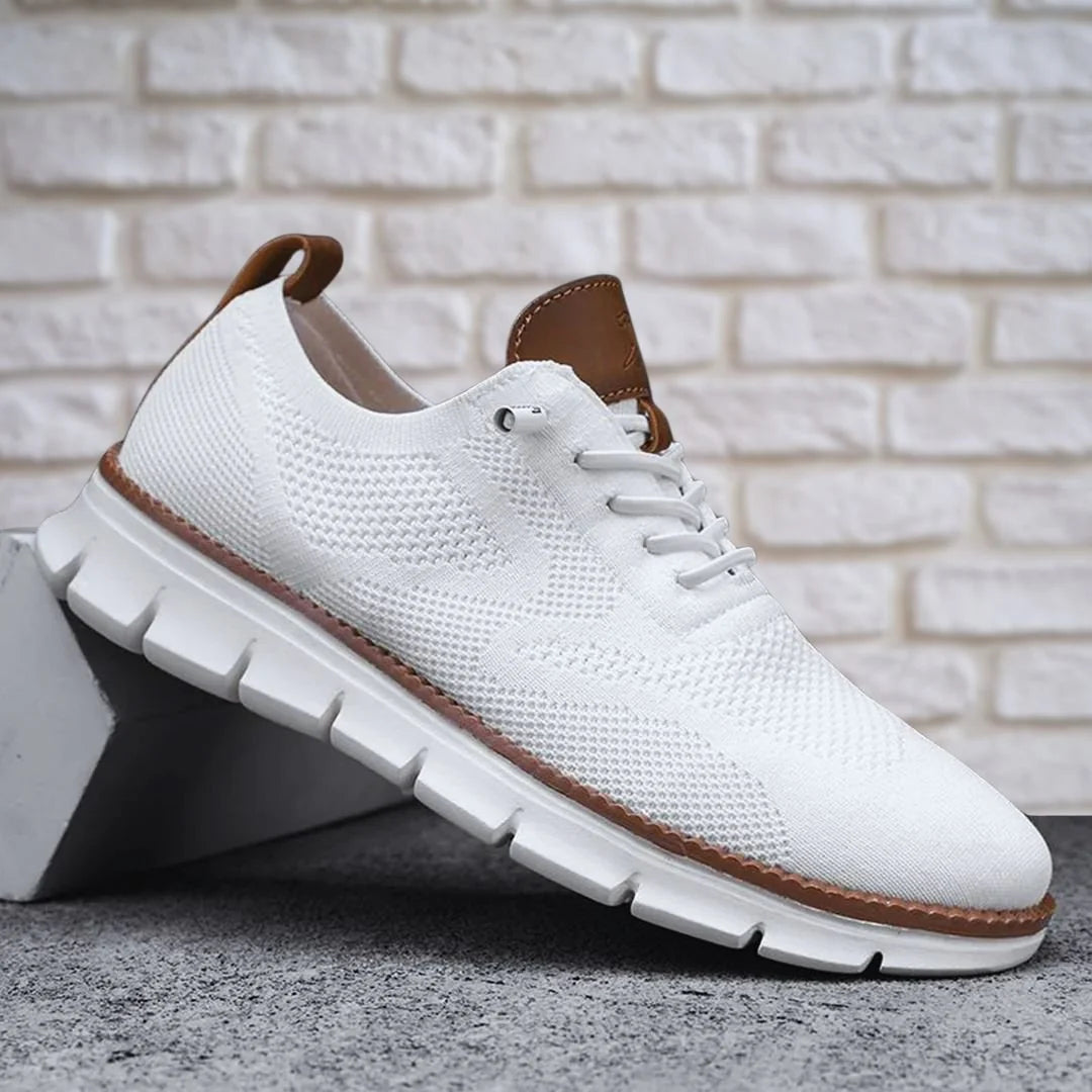 Caleo Chaussure de marche homme | Cuir Orthopédique, Soutien de la Voûte Plantaire 3