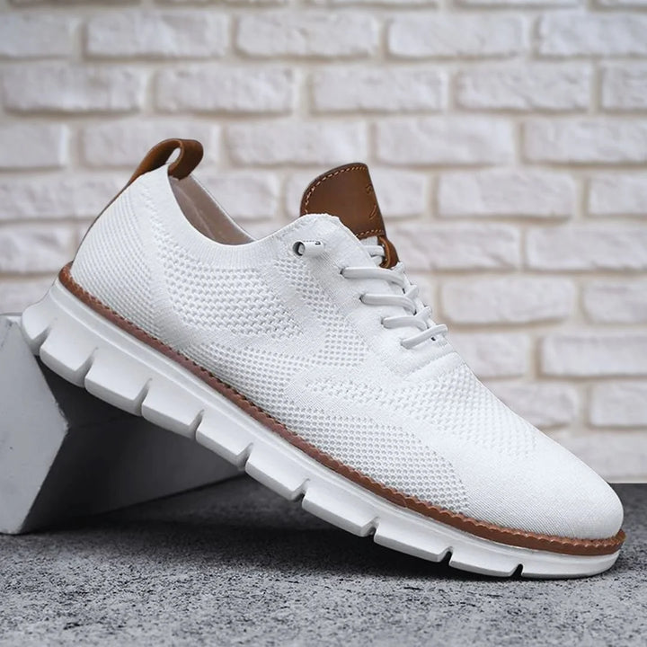 Caleo Chaussure de marche homme | Cuir Orthopédique, Soutien de la Voûte Plantaire 3