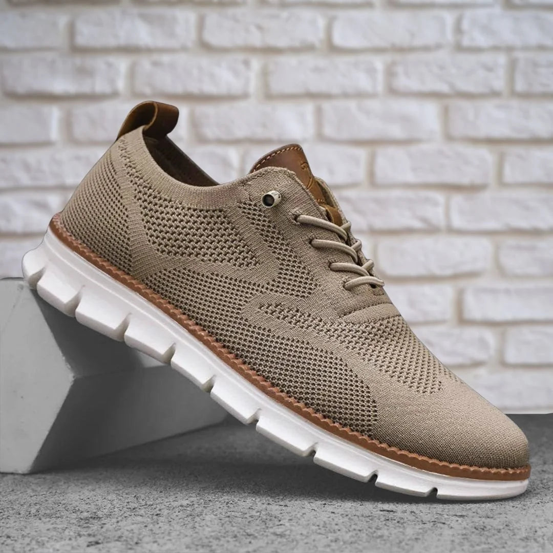 Caleo Chaussure de marche homme | Cuir Orthopédique, Soutien de la Voûte Plantaire 4