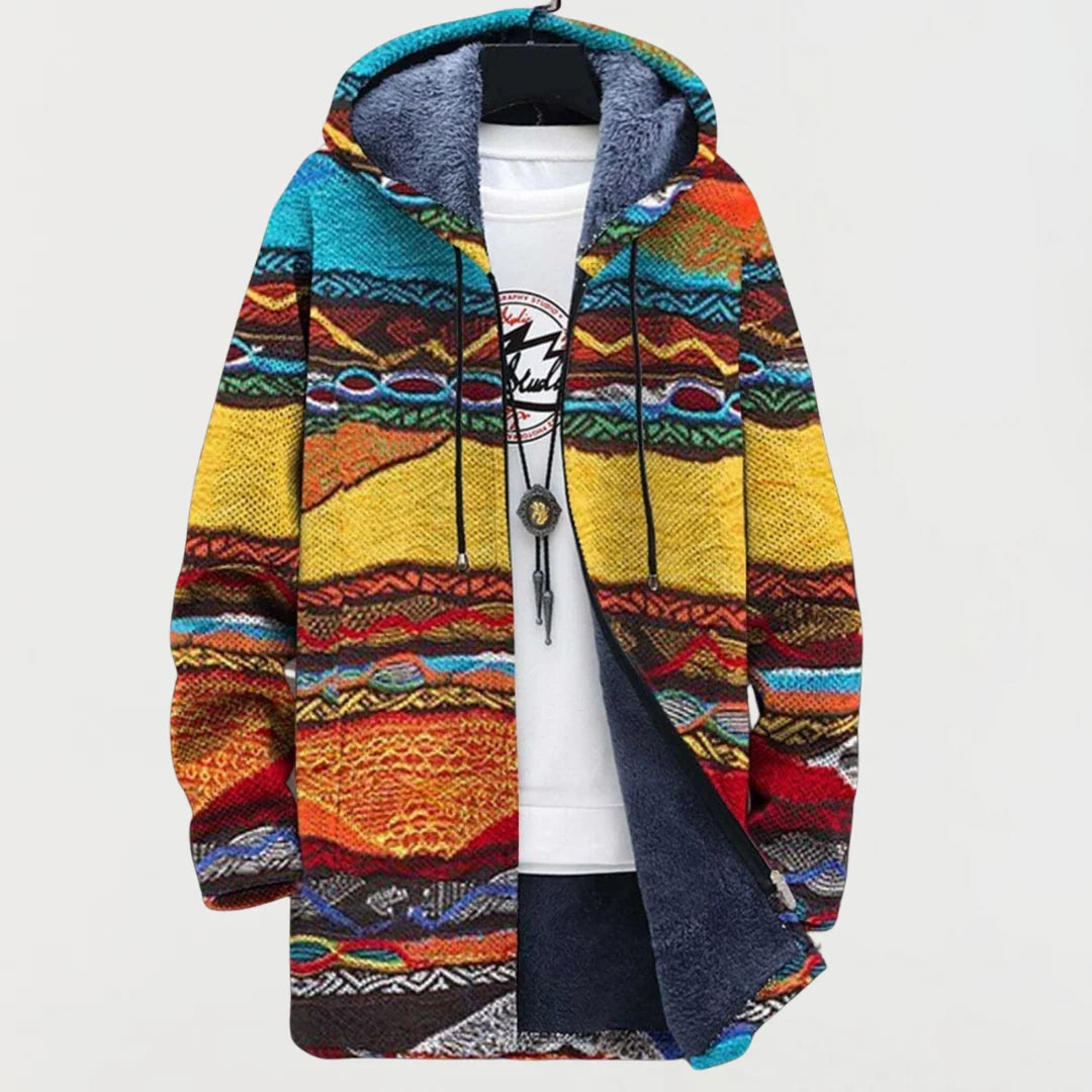 Cardigan avec Art Tribal 0