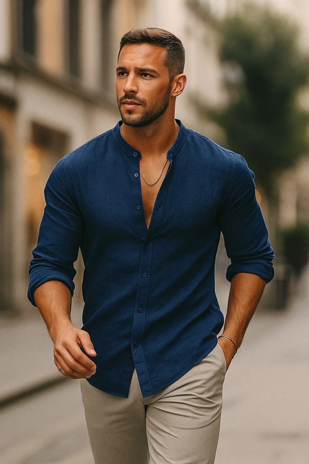 Céleste Chemise | Manches 3/4, Coupe Décontractée 6