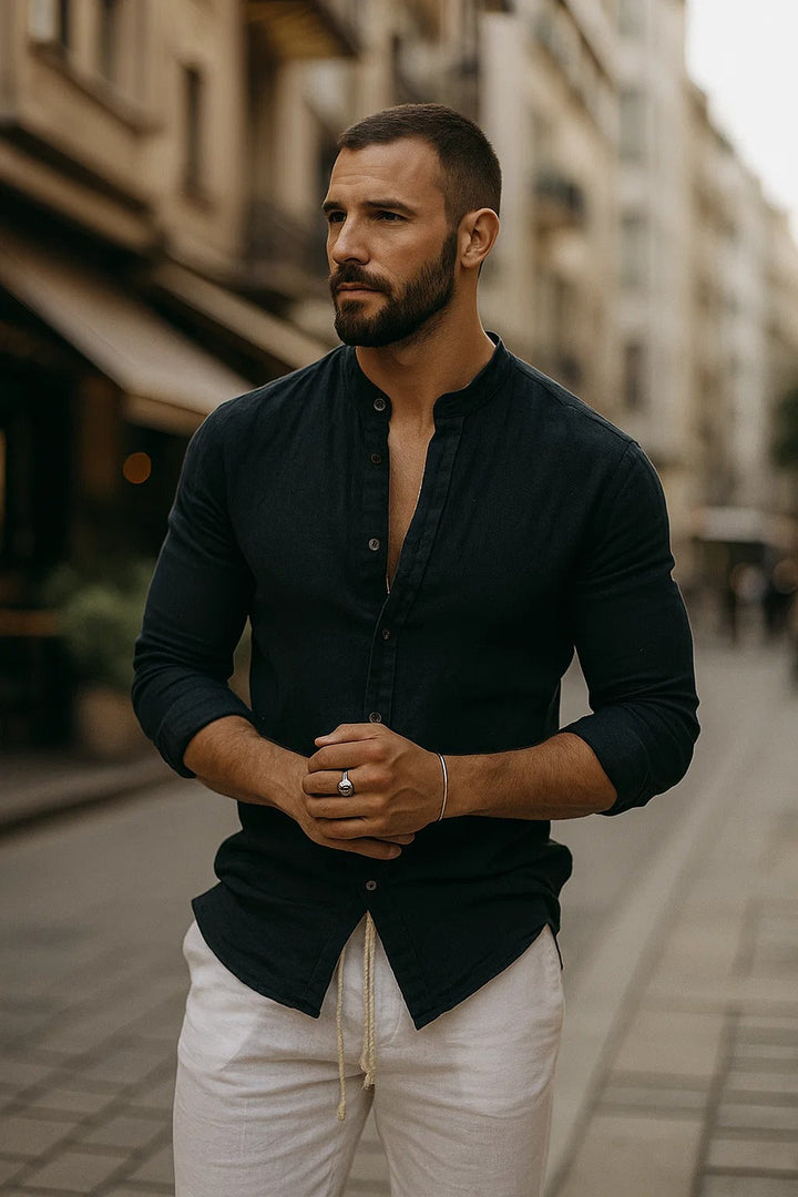 Céleste Chemise | Manches 3/4, Coupe Décontractée 8