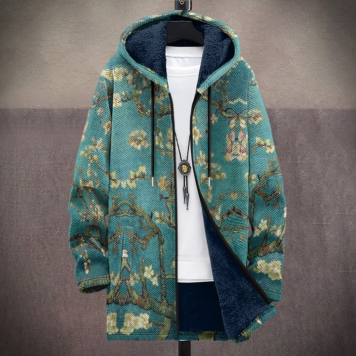 Celine | Cardigan Luxe Inspiré par l'Art