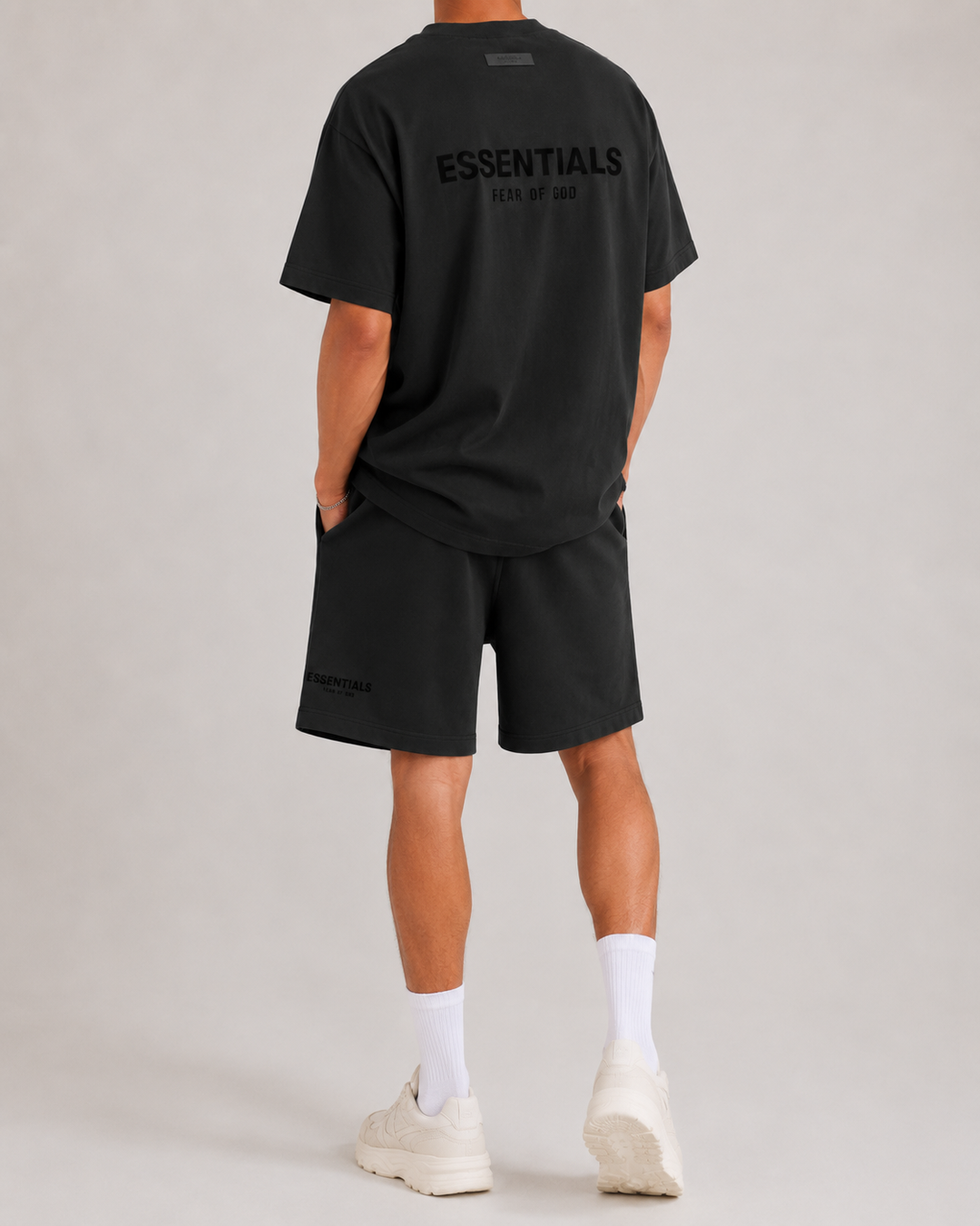 Ensemble T-shirt et short assortis pour hommes | Tenue deux pièces