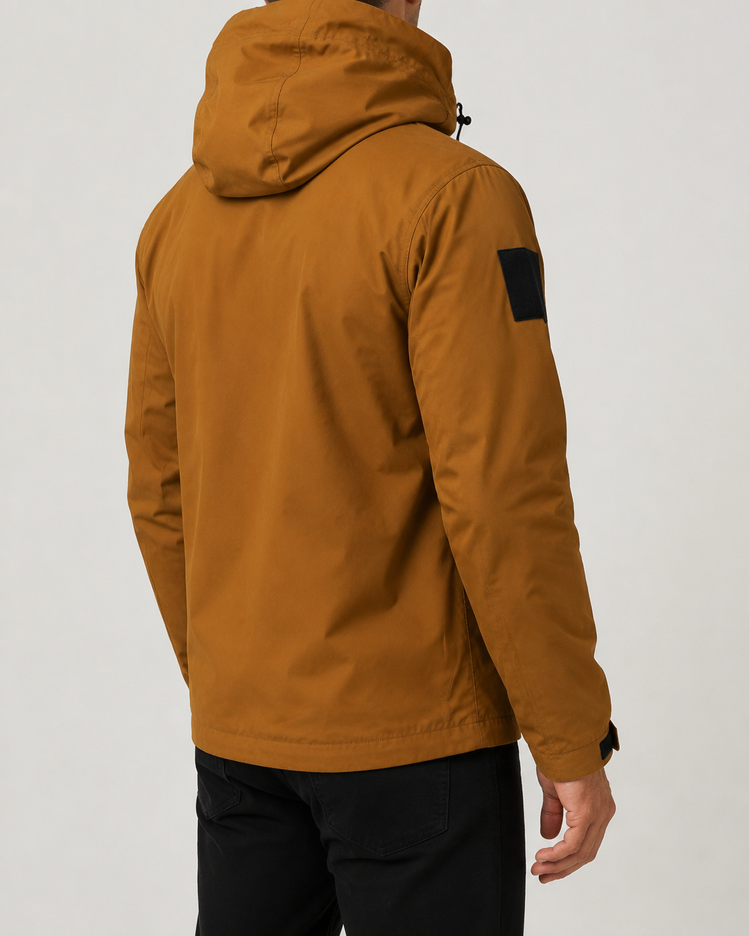 Coupe-Vent Homme Imperméable Léger Capuche Fermeture Zippée – Ovide