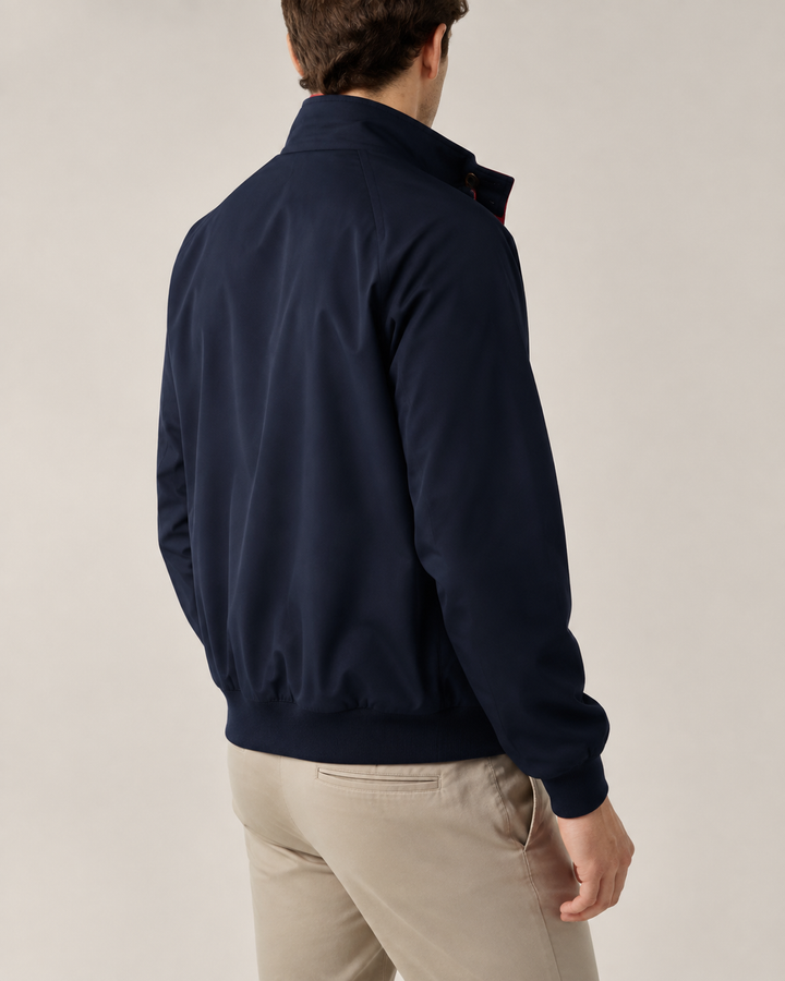 Blouson Homme Col Montant Fermeture Zippée Poches Latérales – Prosper