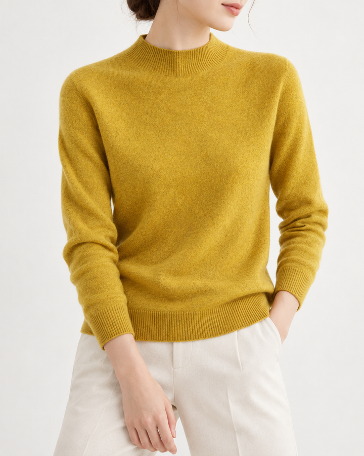 Pull Femme Col Rond Maille Douce Coupe Ample – Carine