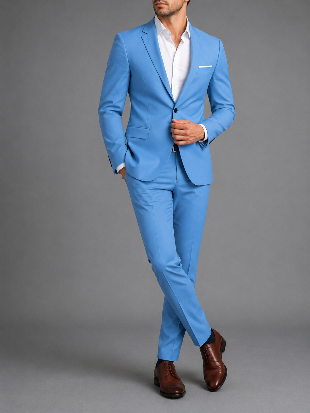 Costume homme deux pièces élégant formel bureau
