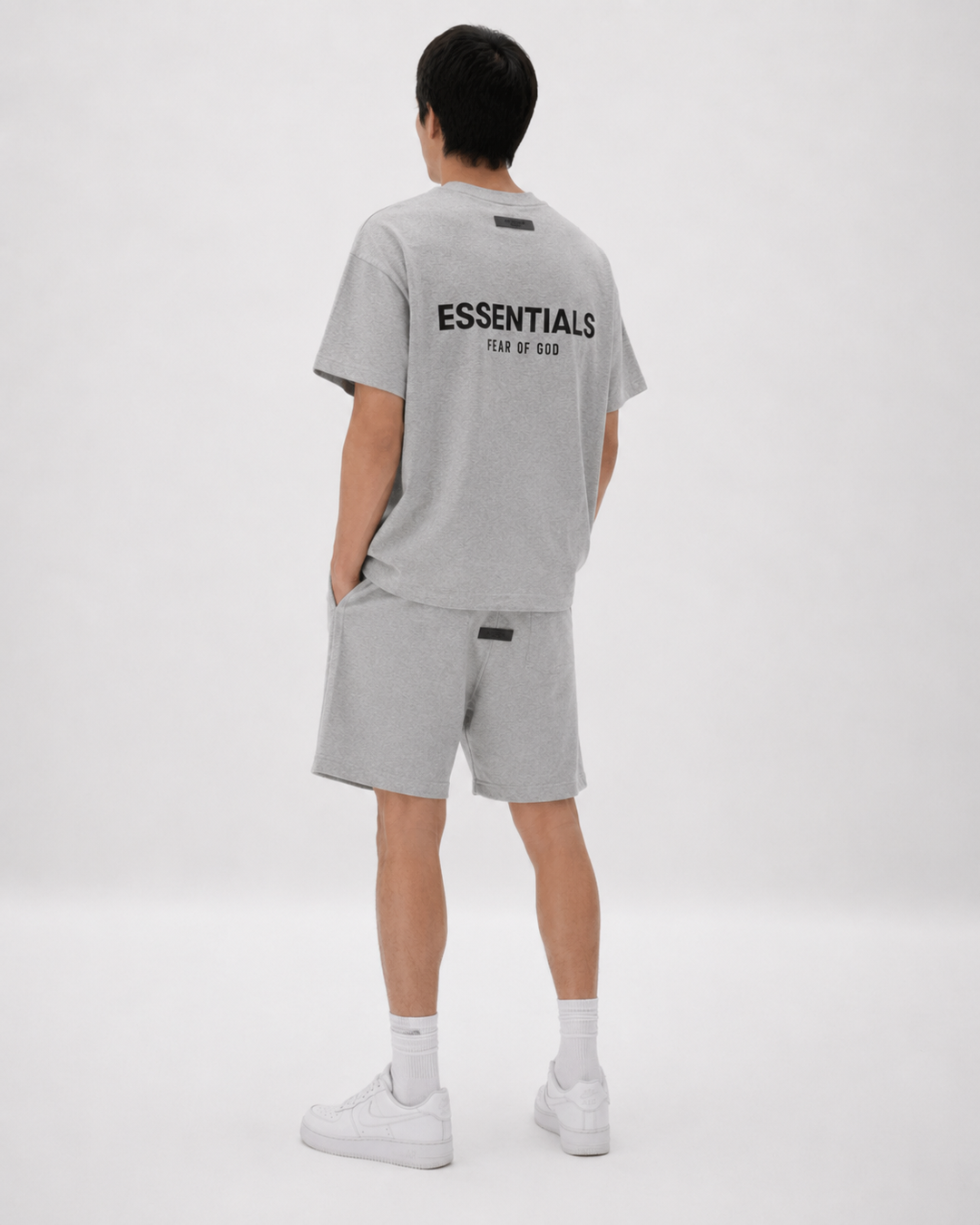 Ensemble T-shirt et short assortis pour hommes | Tenue deux pièces