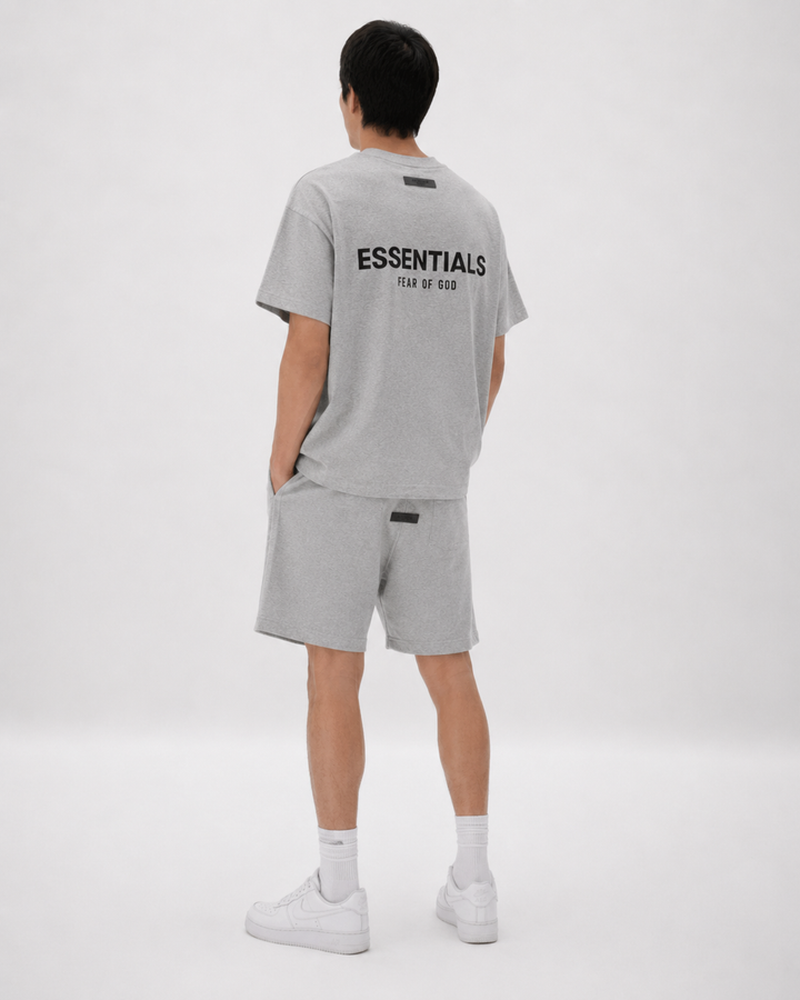 Ensemble T-shirt et short assortis pour hommes | Tenue deux pièces