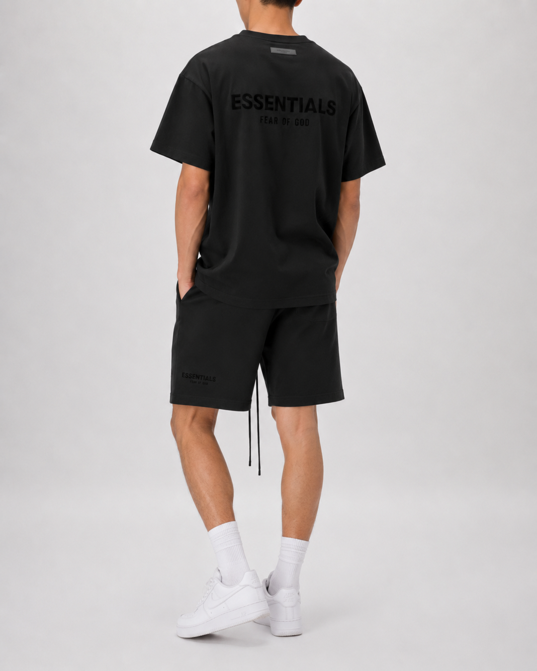 Ensemble T-shirt et short assortis pour hommes | Tenue deux pièces
