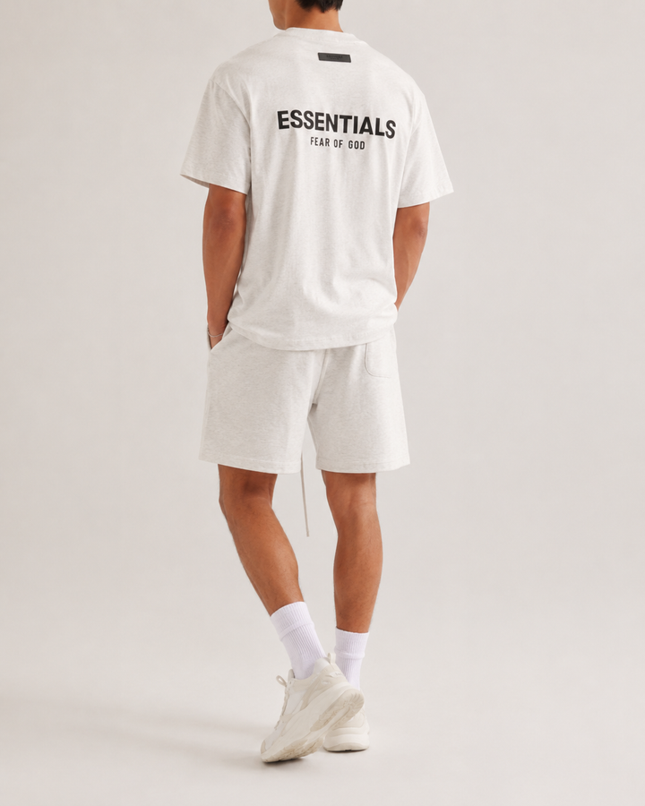 Ensemble T-shirt et short assortis pour hommes | Tenue deux pièces