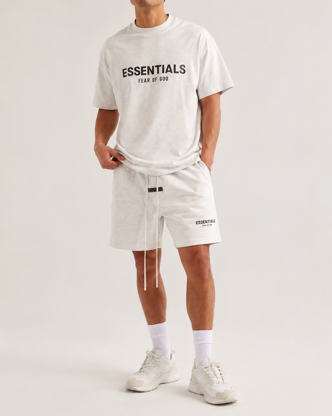 Ensemble T-shirt et short assortis pour hommes | Tenue deux pièces
