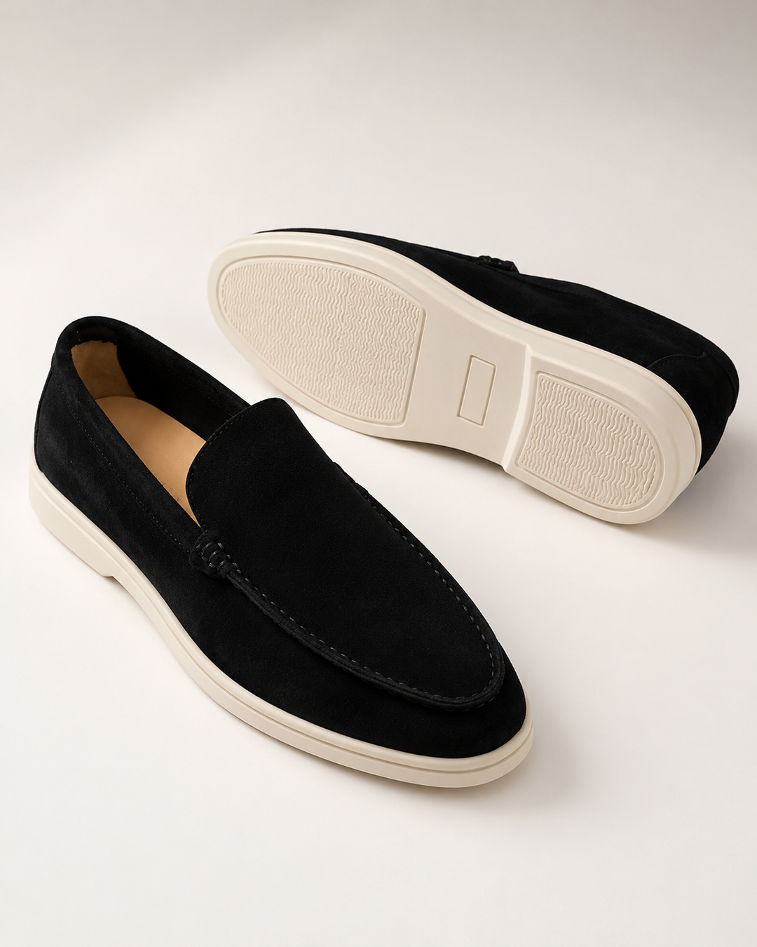 Mocassins homme à enfiler bout arrondi | Confort quotidien