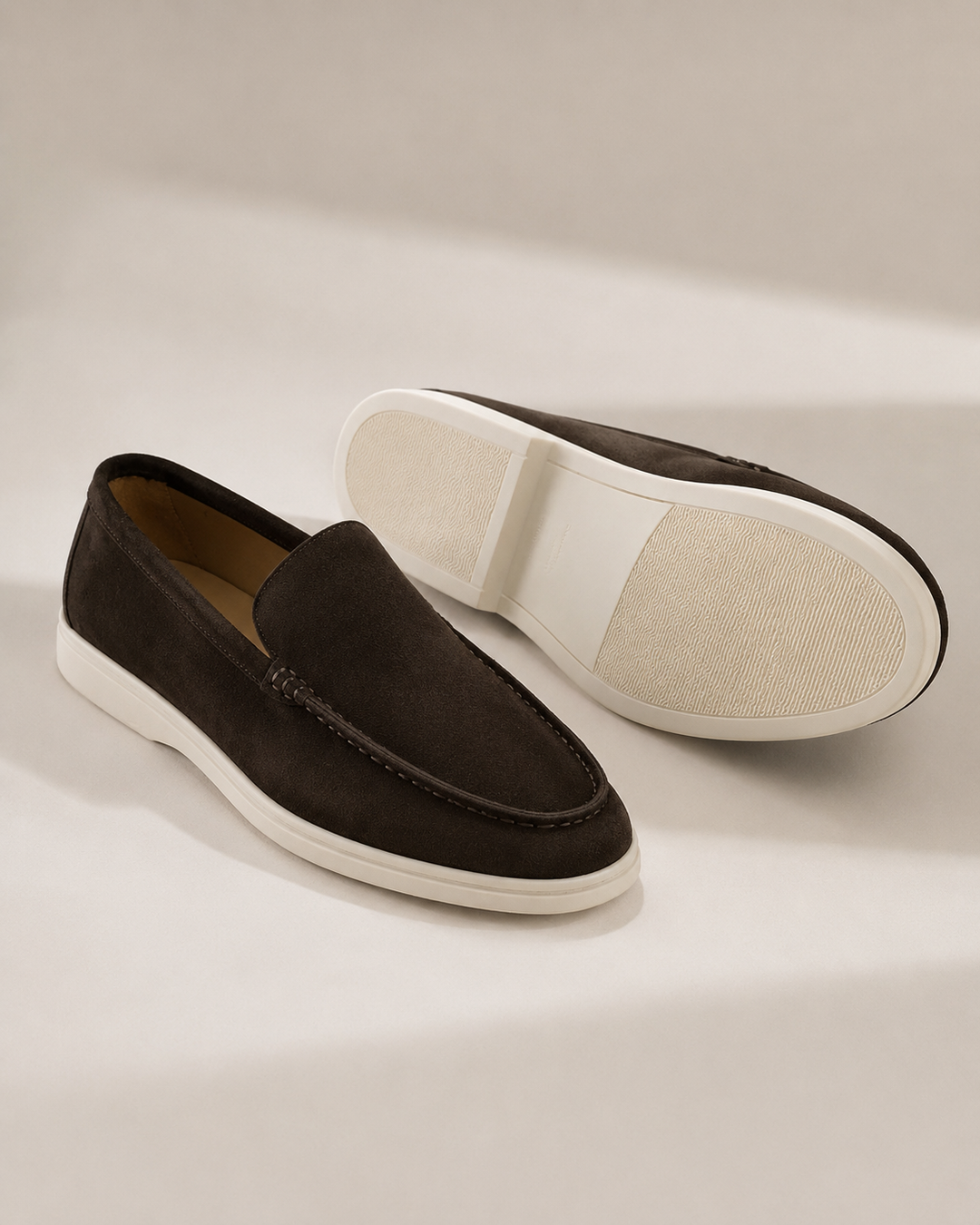 Mocassins homme à enfiler bout arrondi | Confort quotidien