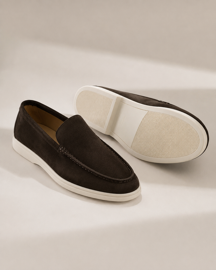 Mocassins homme à enfiler bout arrondi | Confort quotidien