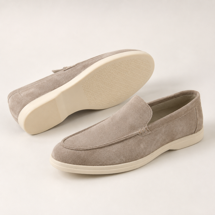 Mocassins homme a enfiler usage quotidien bureau semelle plate