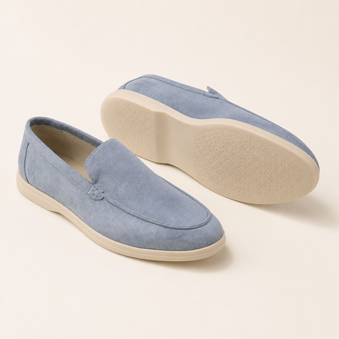 Mocassins homme a enfiler usage quotidien bureau semelle plate
