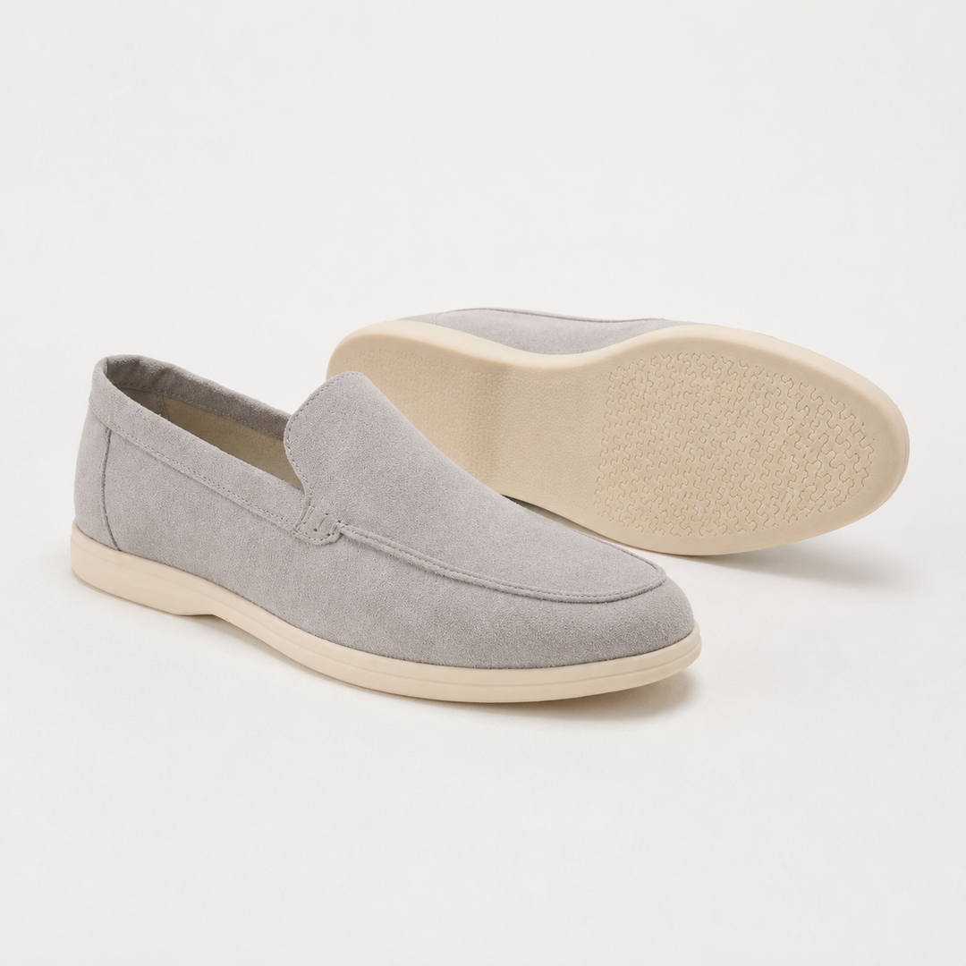 Mocassins homme a enfiler usage quotidien bureau semelle plate
