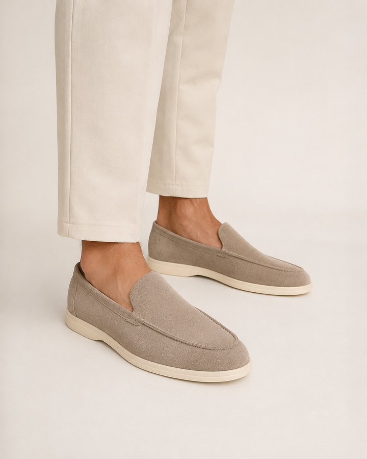 Mocassins homme a enfiler usage quotidien bureau semelle plate