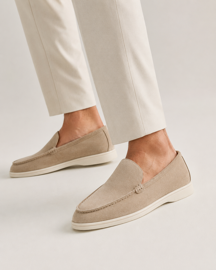 Mocassins homme a enfiler usage quotidien bureau semelle plate