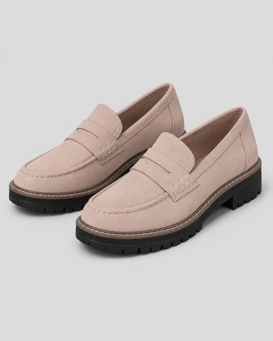 Mocassins femme orthopédiques élégants confort cuir à enfiler
