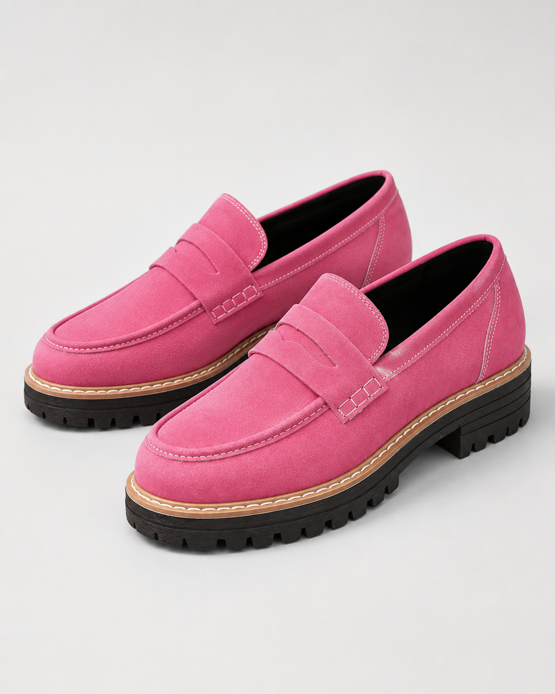 Mocassins femme orthopédiques élégants confort cuir à enfiler