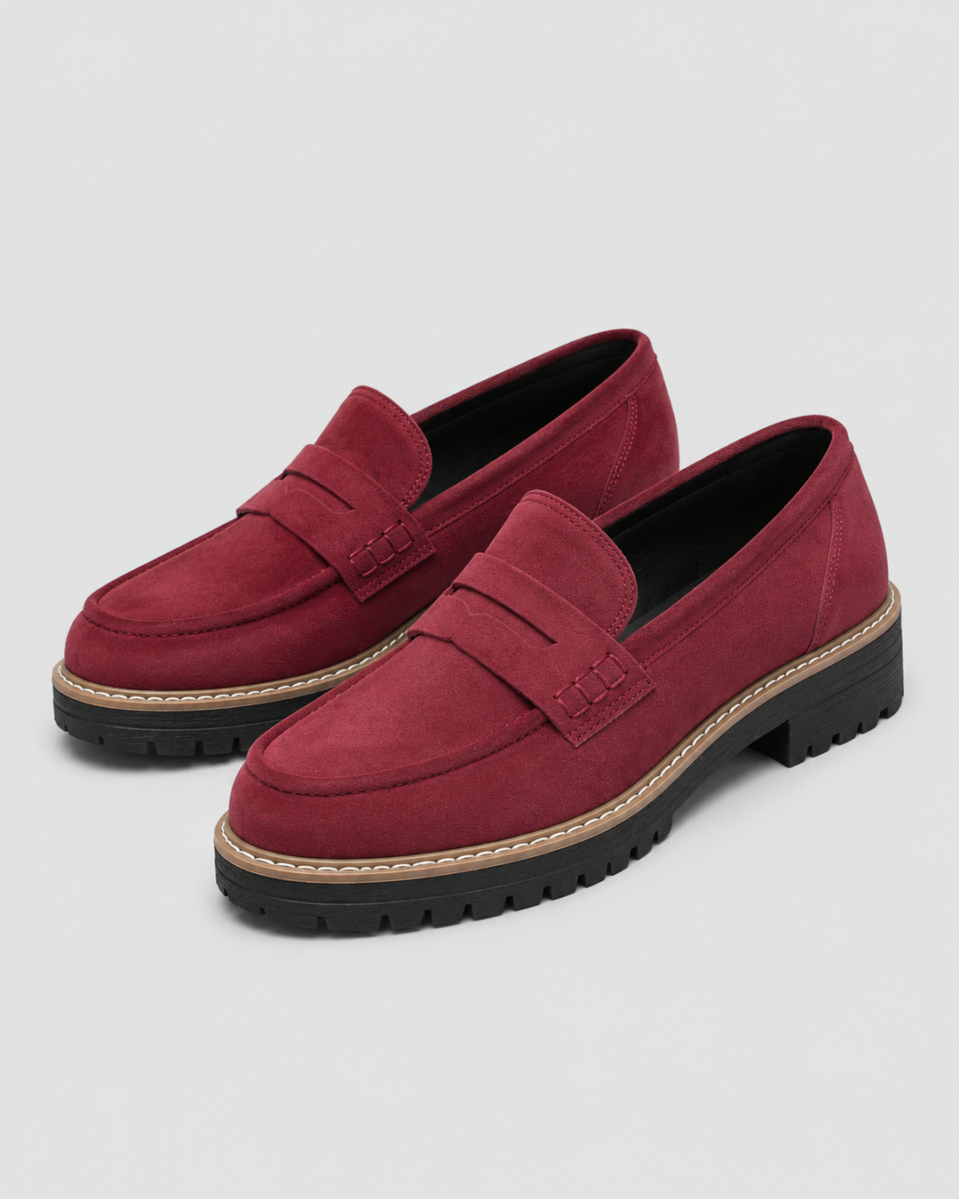 Mocassins femme orthopédiques élégants confort cuir à enfiler