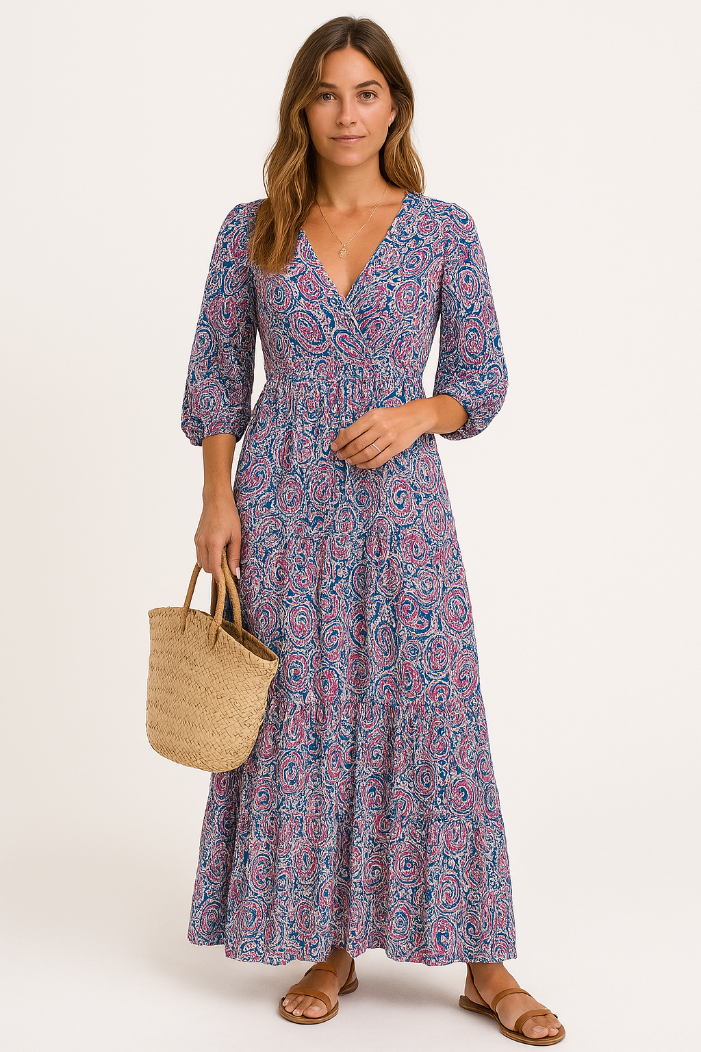 Oxford - Robe Maxi Vintage