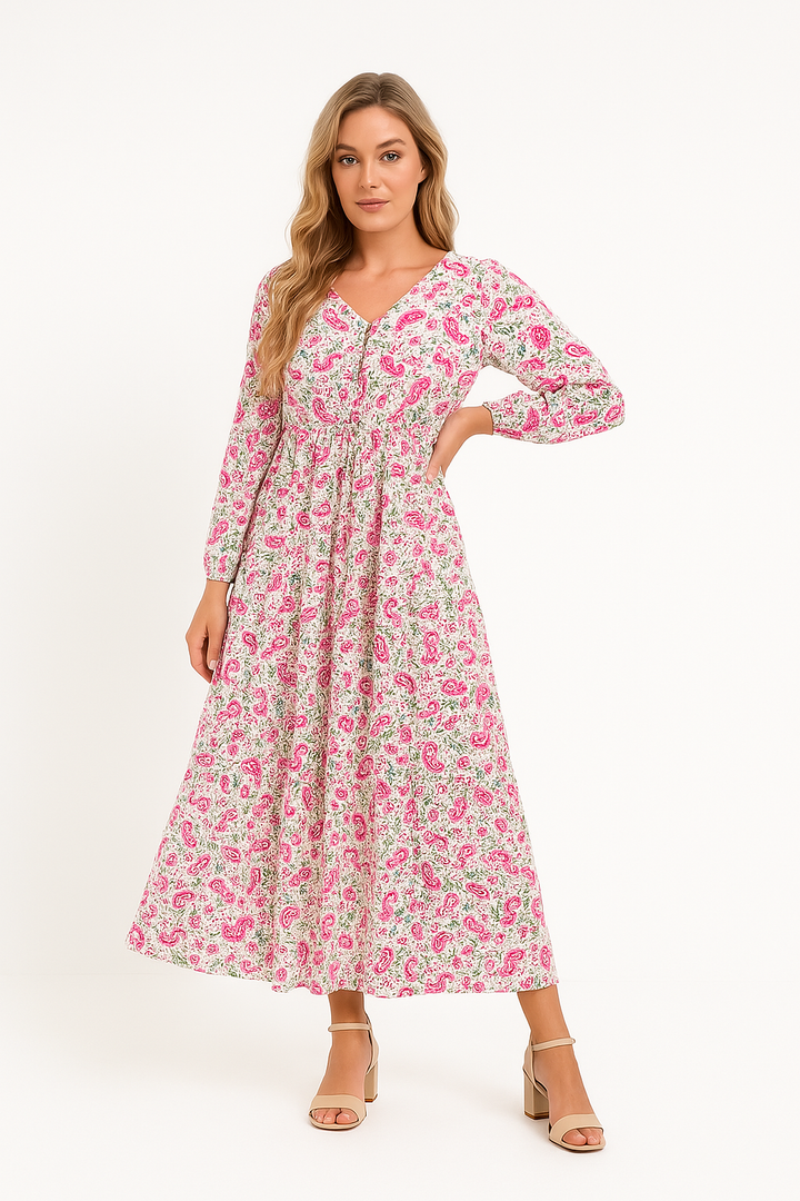 Oxford - Robe Maxi Vintage